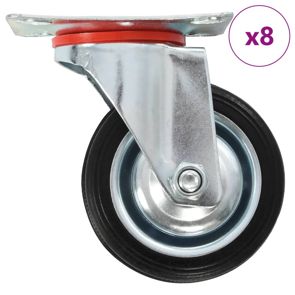 vidaXL 8 pcs Swivel Casters 2.95 " (2x143442)