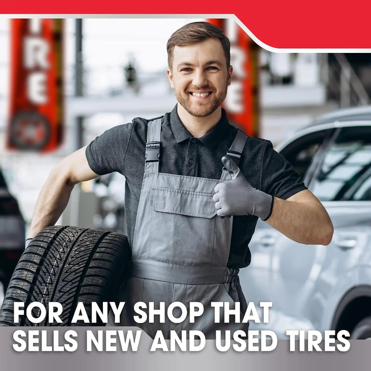 OnPoint Wares Tire Sale Windless Flag | 3 ft x 11.5 ft Outdoor Advertising Banner OnPoint Wares