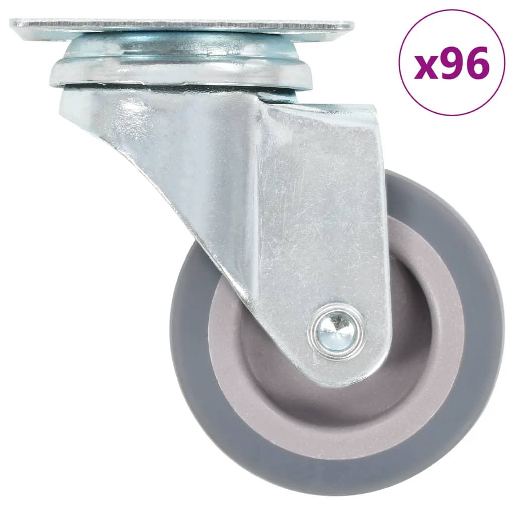 vidaXL 96 pcs Swivel Casters 1.97 " (8x143434)