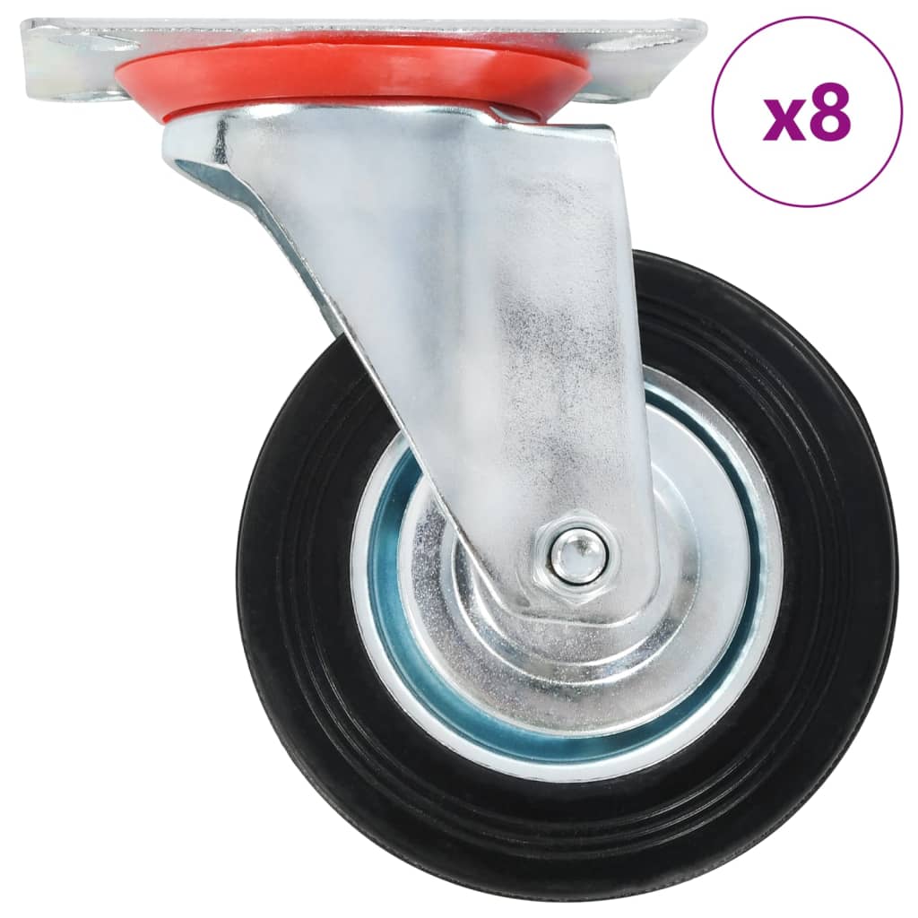 vidaXL 8 pcs Swivel Casters 3.94 " (2x143445)