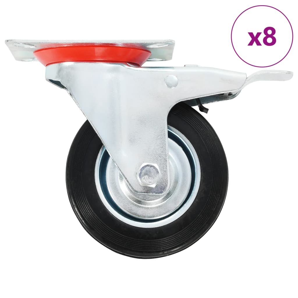 vidaXL 8 pcs Swivel Casters 3.94 " (2x143446)