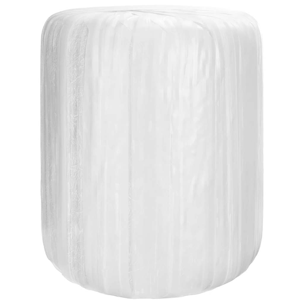 vidaXL Agricultural Stretch Film White 25 µm 29.5 " x 4921.3 '