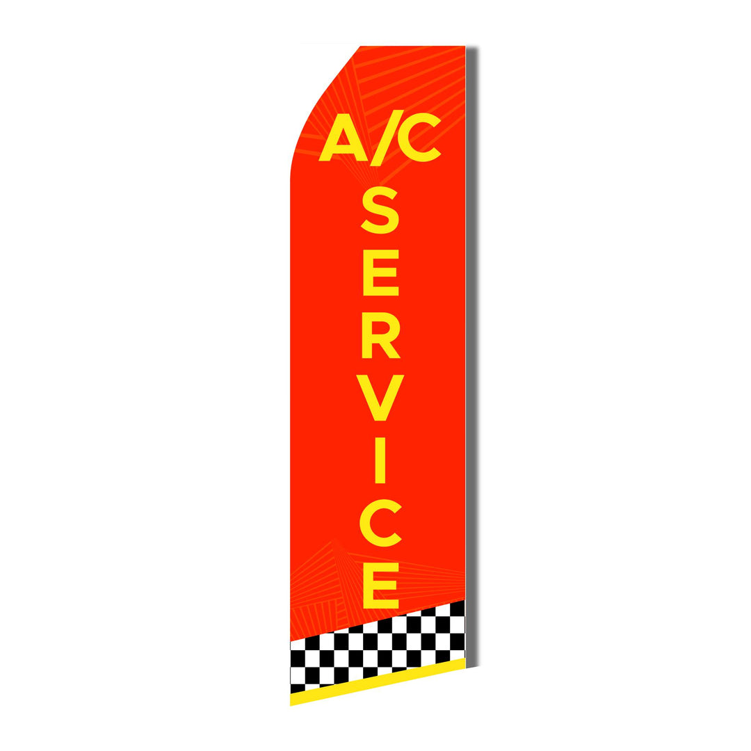 A/C Service Swooper Flag