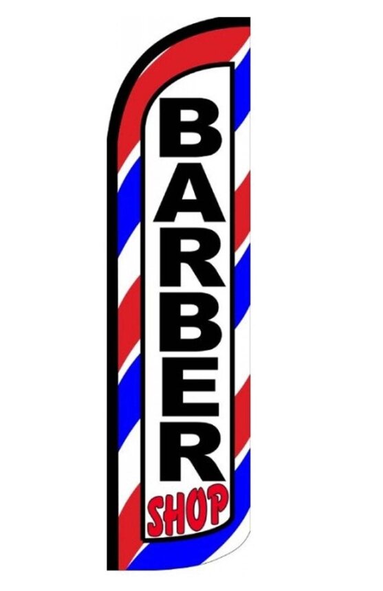 Barber Shop Windless Flag
