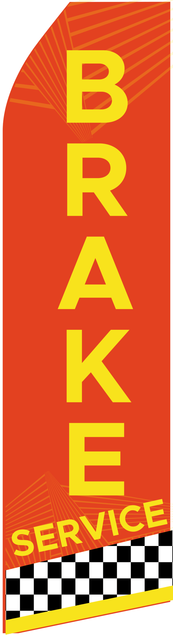Brake Service Swooper Flag