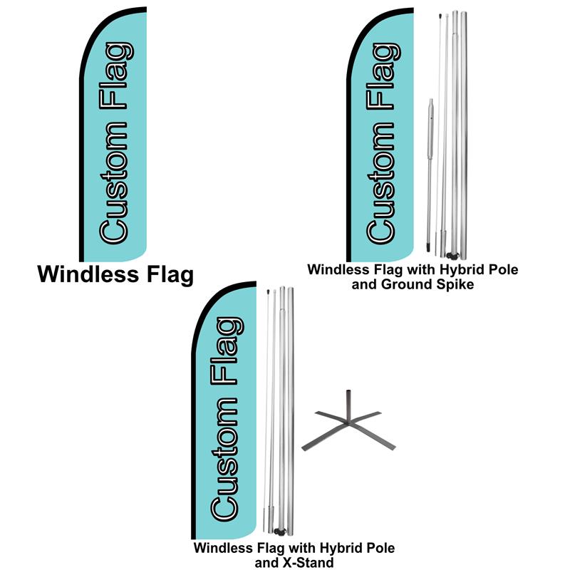 OnPoint Wares Custom Feather Windless/Swooper Flag