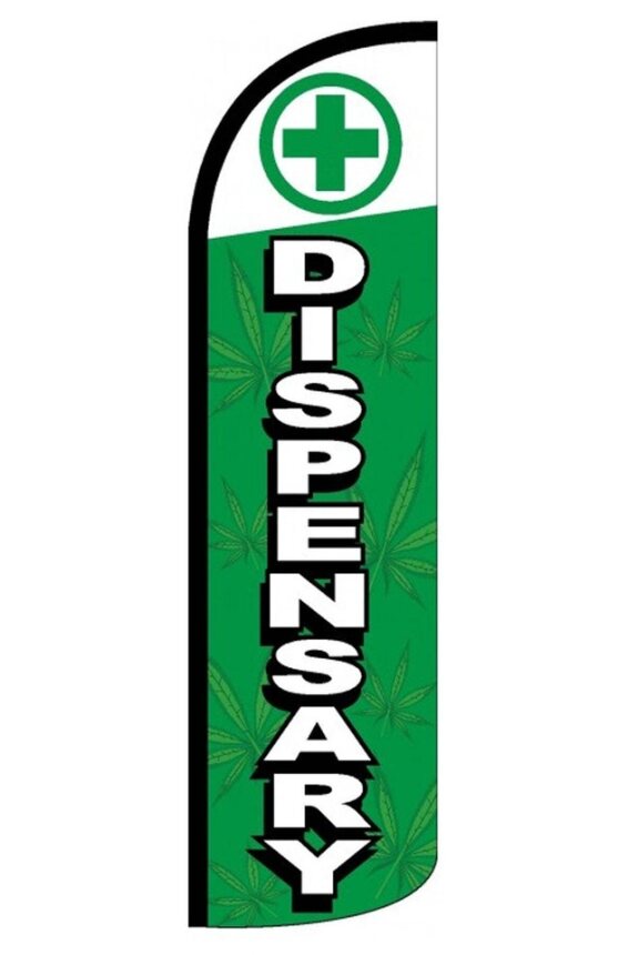 Dispensary Windless Flag