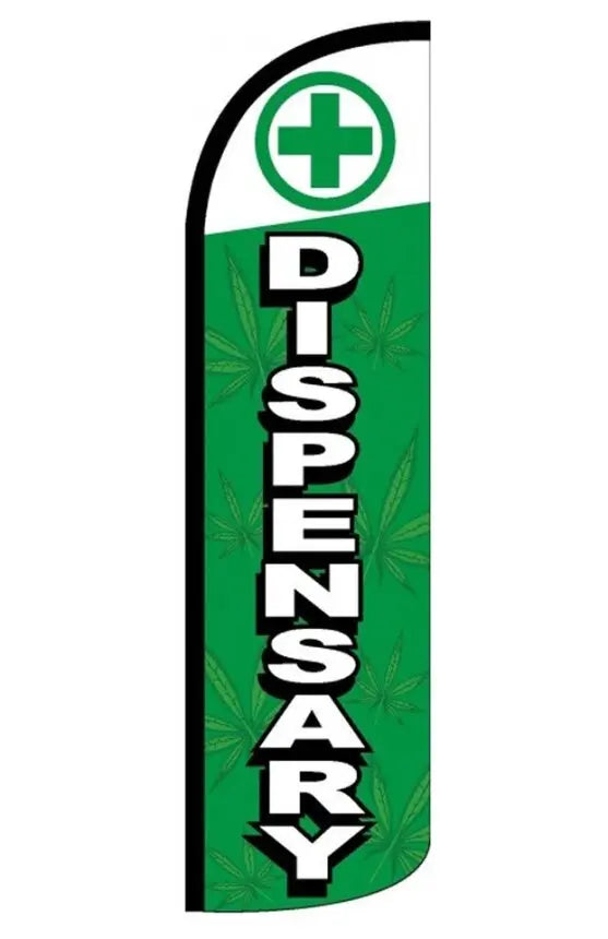 Smoke Shop Advertising Flag Windless Design Cigars Swooper Flag ...