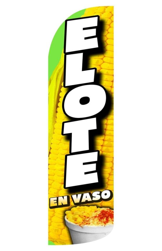 Elote en Vaso Windless Flag