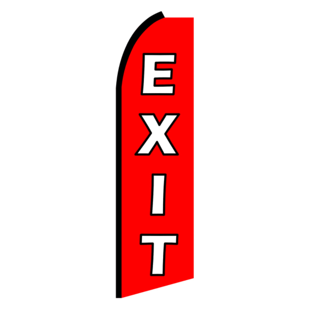 Exit Swooper Flag