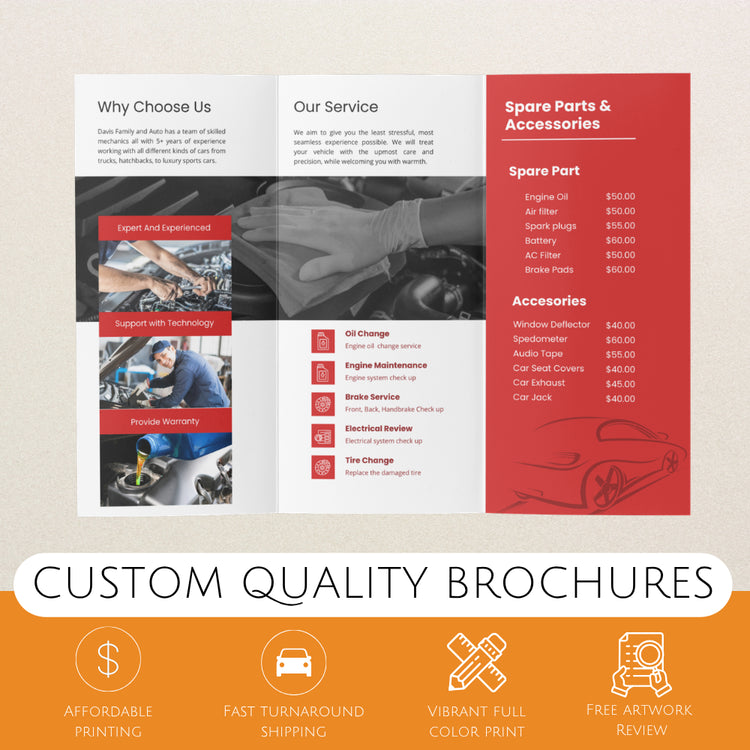 Custom Brochure Printing OnpointWares