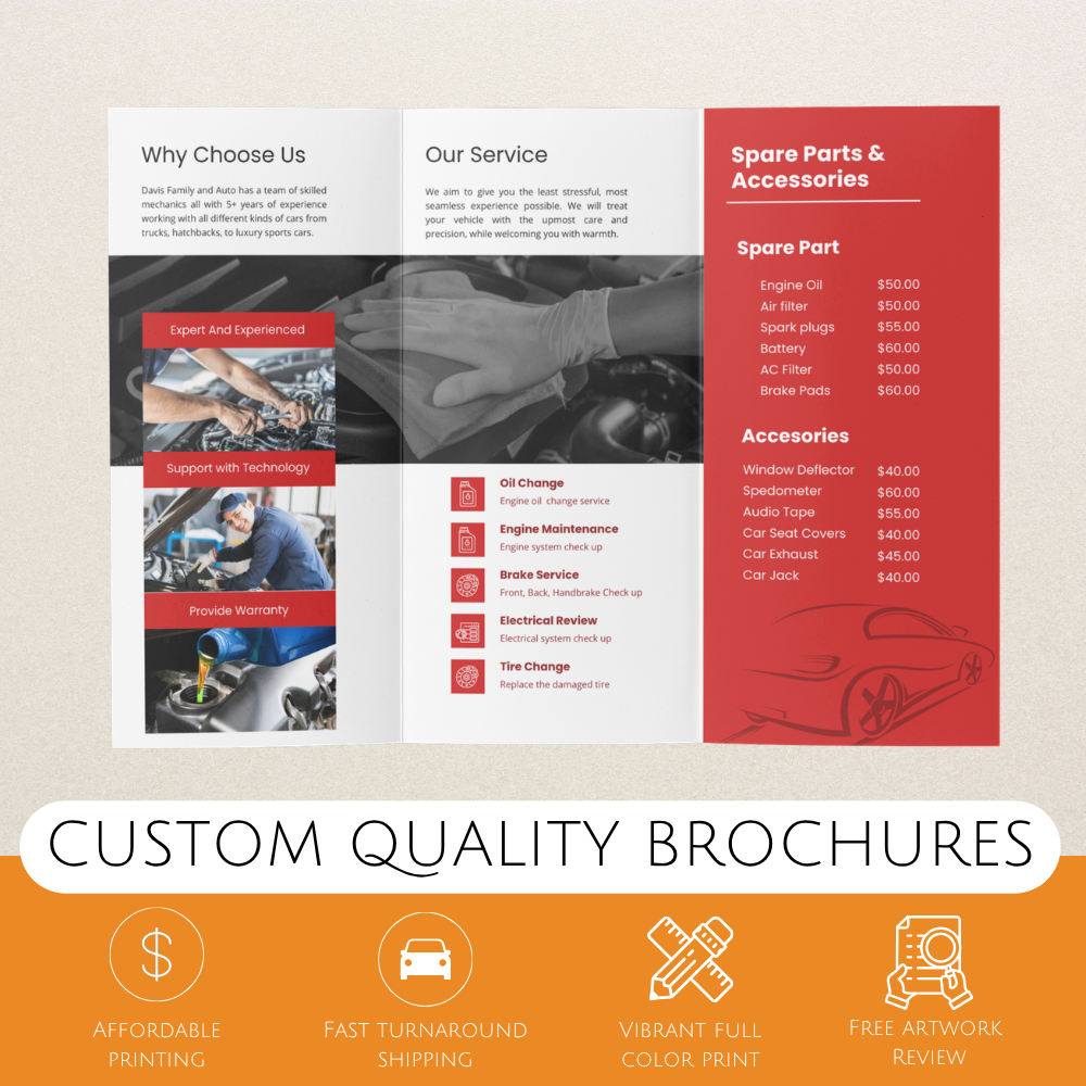 Custom Brochure Printing OnpointWares