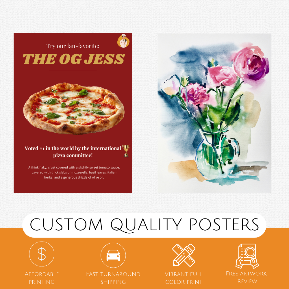 Custom Poster Printing OnpointWares