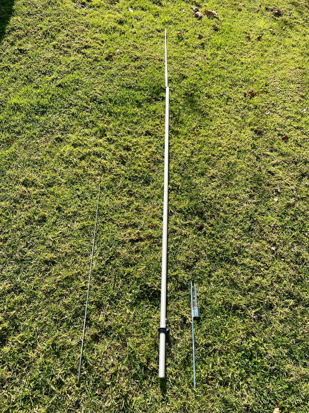 Hybrid Pole and Ground Spike for Swooper and Windless Flags