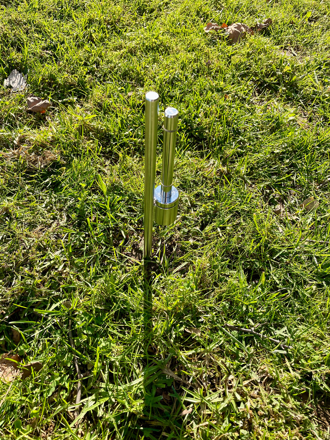 Hybrid Pole and Ground Spike for Swooper and Windless Flags