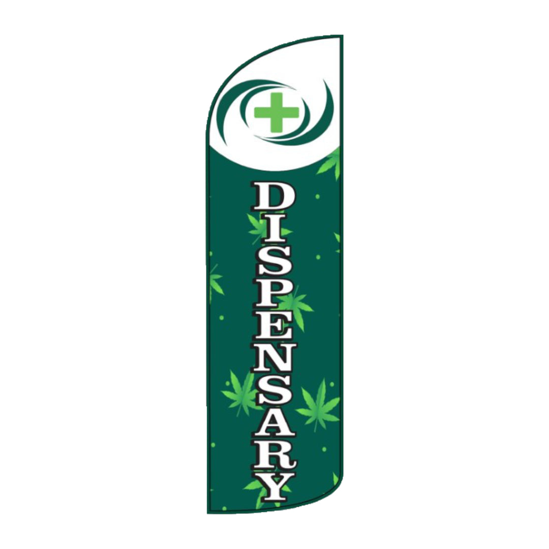 Dispensary Windless Flag