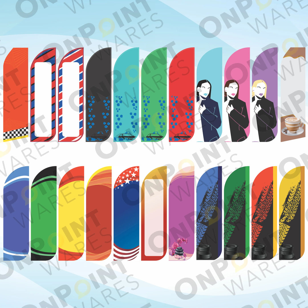 OnPoint Wares Custom Feather Windless/Swooper Flag