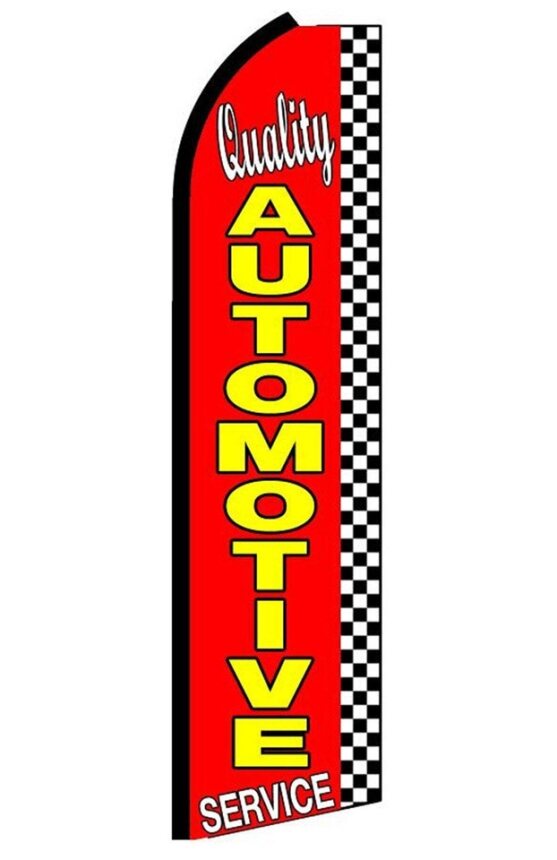 Quality Automotive Swooper Flag