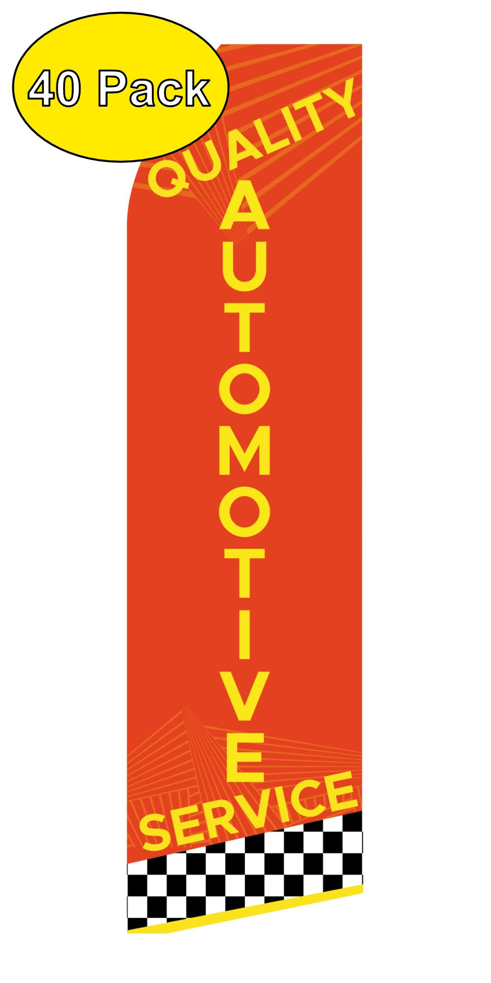 Quality Automotive Service Swooper Flag Pack of 40