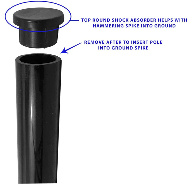 13 Ft Outdoor Silver Aluminum Pole Set OnpointWares