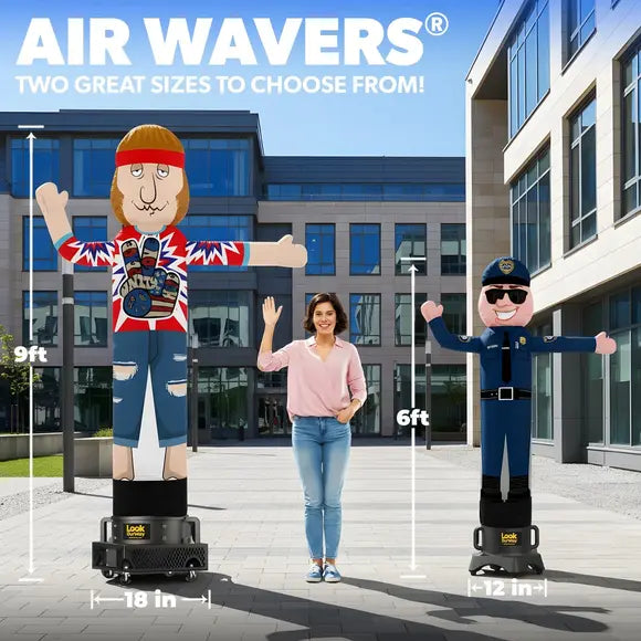 Custom Air Wavers with Blower Attract Attention for Your Business