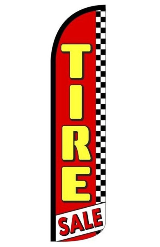 Tire Sale Windless Flag