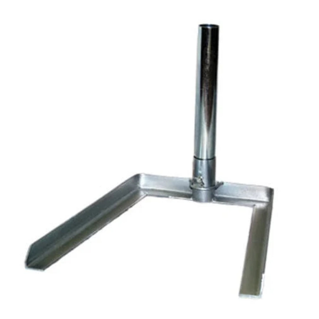 OnPoint Wares 2pc Steel Tire Base for Windless & Super Flag Poles