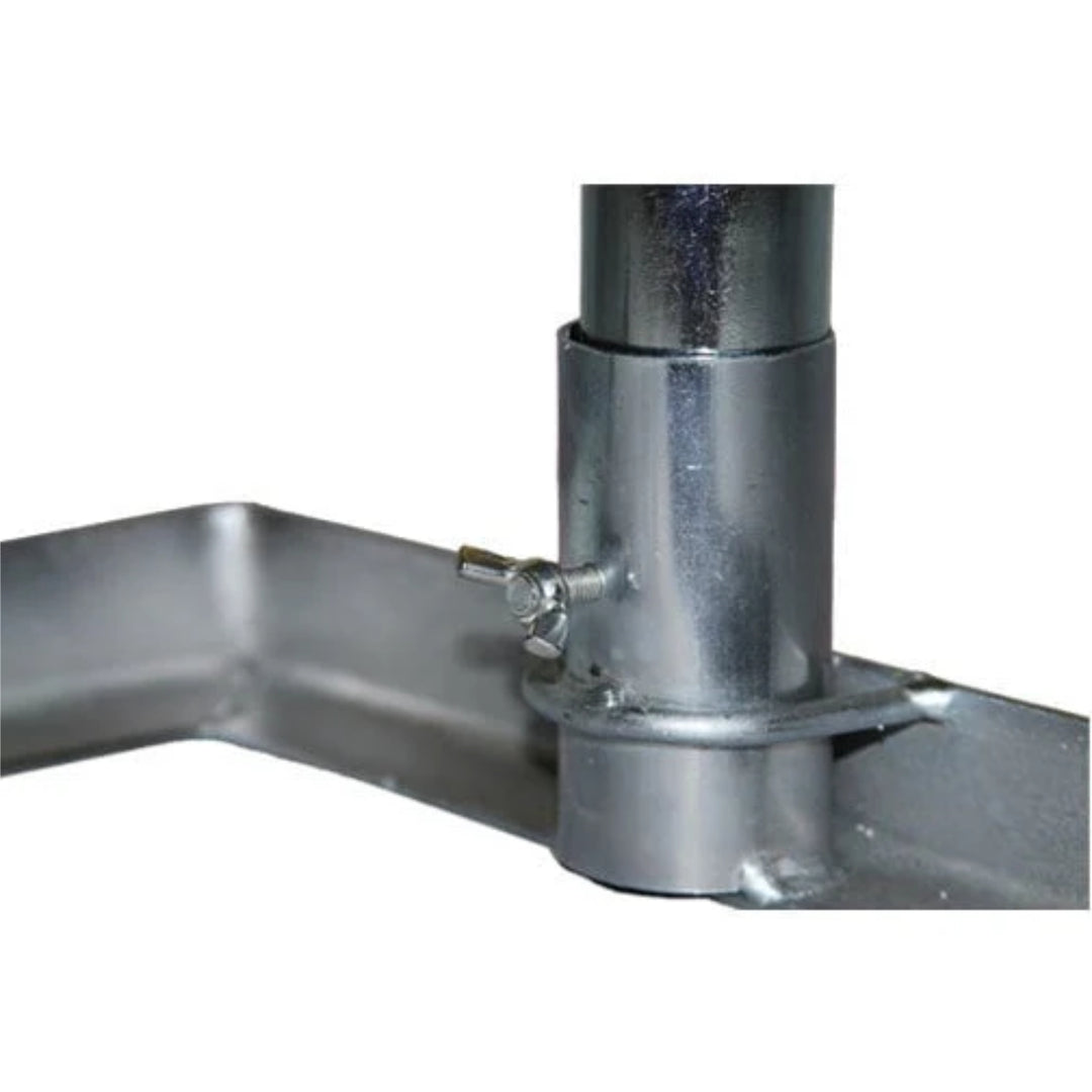OnPoint Wares 2pc Steel Tire Base for Windless & Super Flag Poles