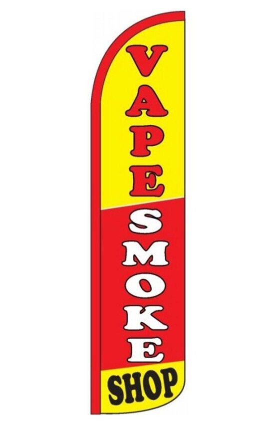 Vape Smoke Shop Windless Flag