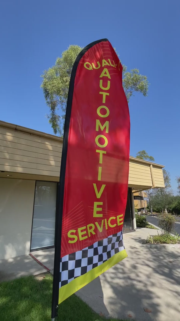 Quality Automotive Swooper Flag