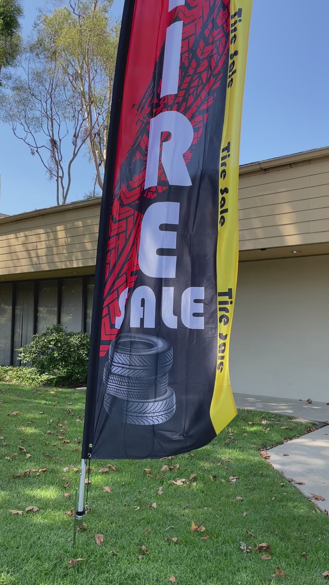 Tire Sale Windless Flag