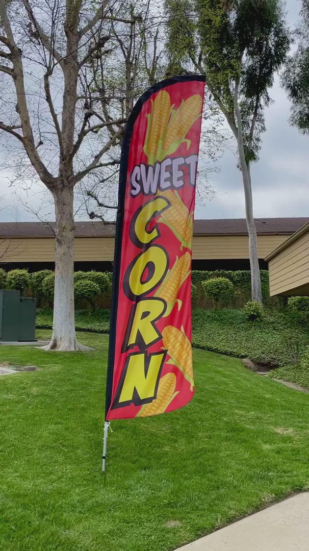 Sweet Corn Windless Flag