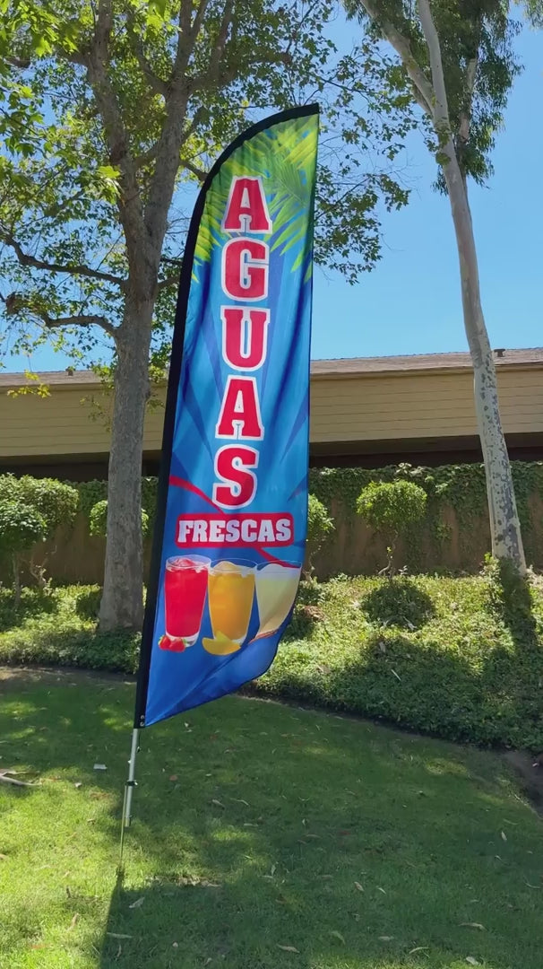 Aguas Frescas Windless Flag