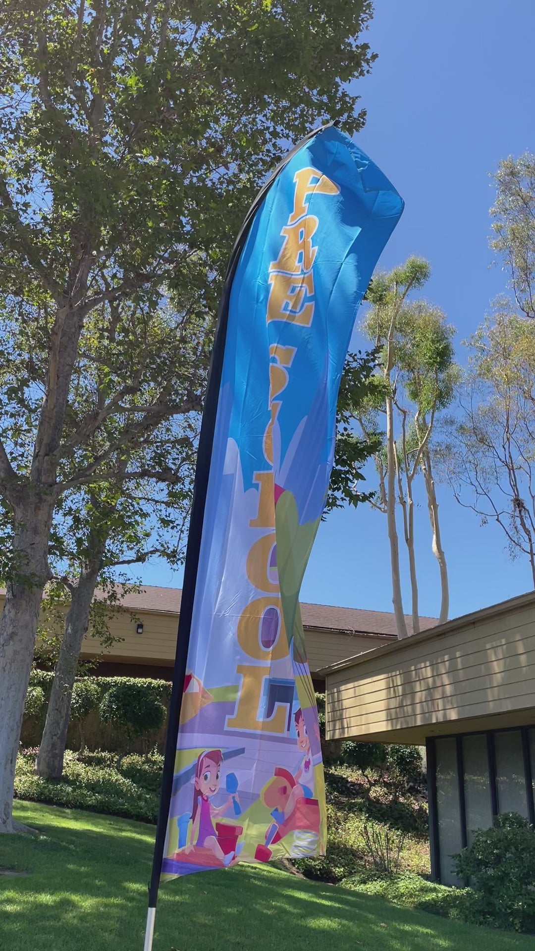 Preschool (Blue) Swooper Flag