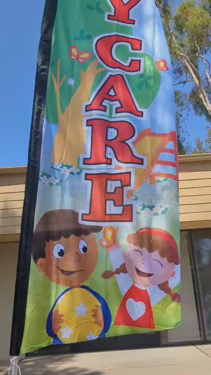 Day Care Swooper Flag